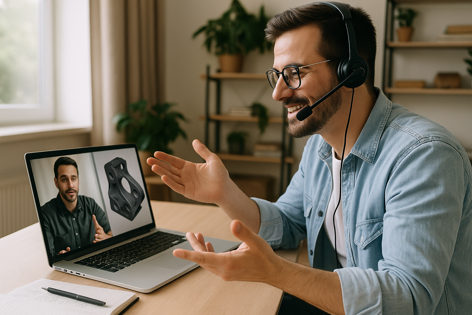 How to work with remote 3D Designers