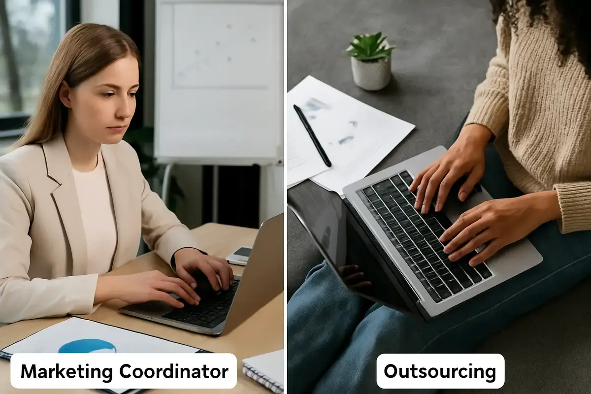 Hiring local Marketing Coordinators vs outsourcing